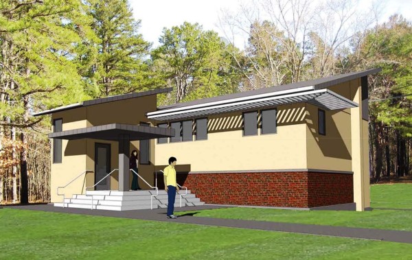 Stockton College Photo 1-G2, C1 Education Renovation Office Facility front right