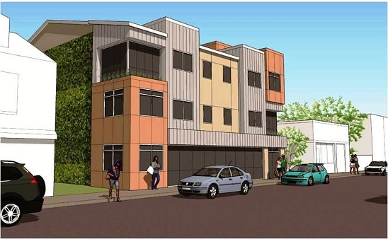 Multifamily Photo 7 Design Portfolio Multi Family 2006 Germantown Ave Phila condo 1 left side 2006sm